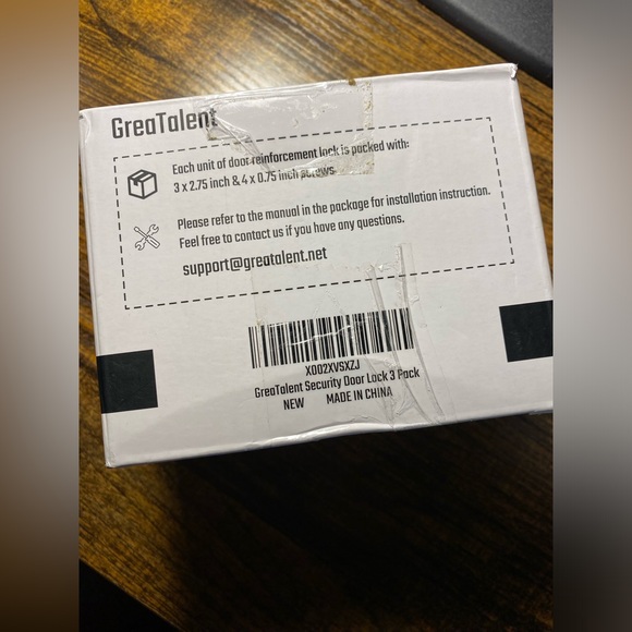 3PACK Home Security Door Reinforcement Lock Childproof, - Picture 11 of 11